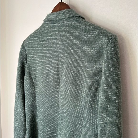 Anthropologie Cartonnier Sky Dashes Knit Blazer Jacket Tweed Look Lined - Large - Picture 10 of 10